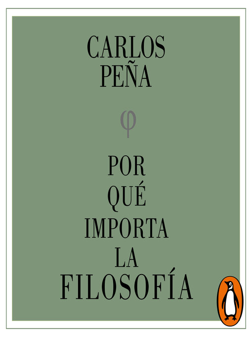 Title details for ¿Por qué importa la filosofía? by Carlos Peña - Available